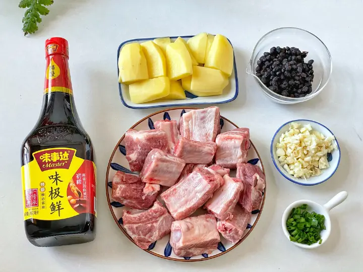 豉汁蒸排骨 第 1 步