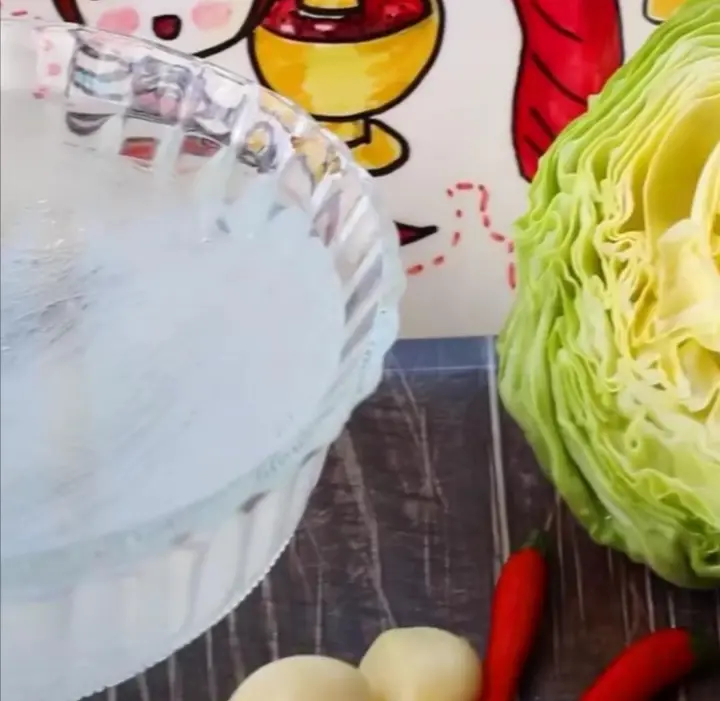 包菜炒粉丝 第 2 步