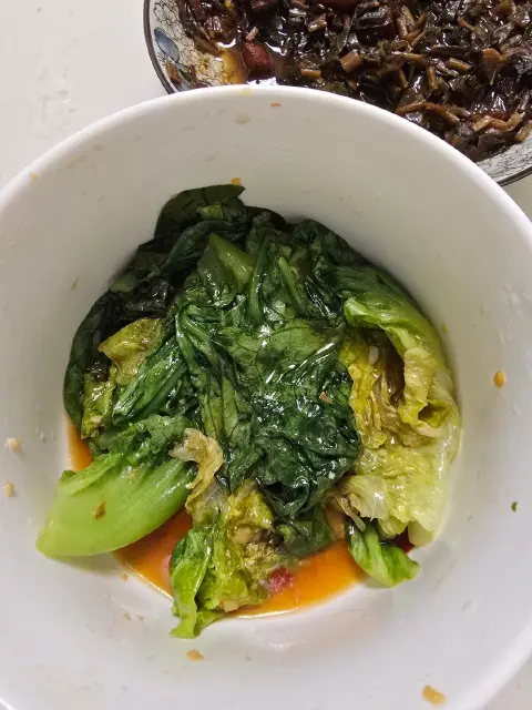 微波炉生菜