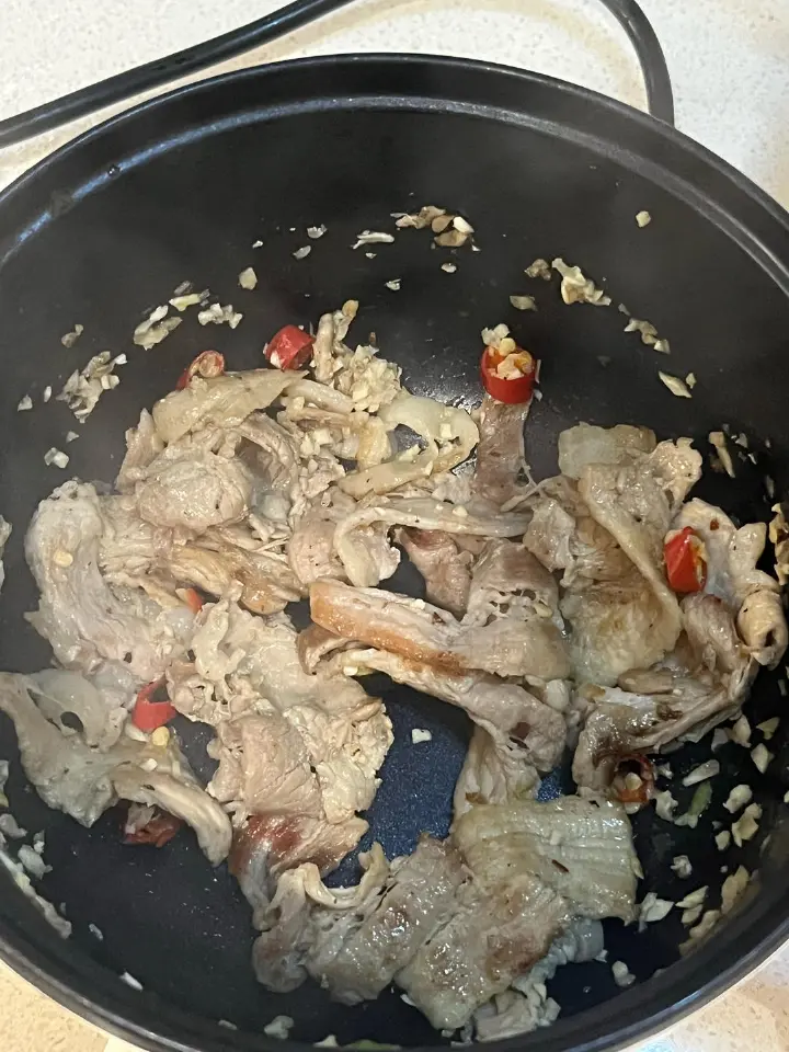 青椒炒肉 第 5 步