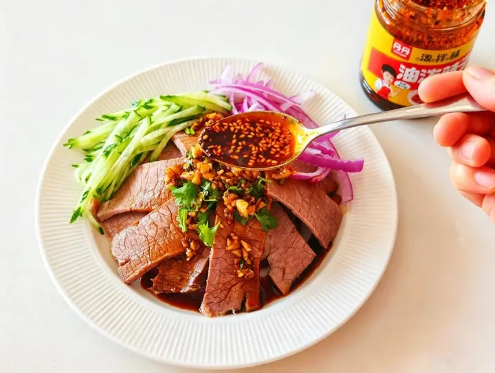 香辣凉拌瘦牛肉 第 8 步