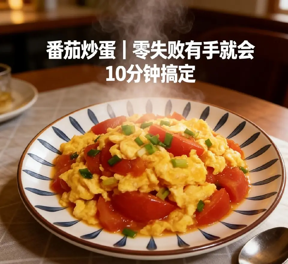 番茄炒蛋成品图