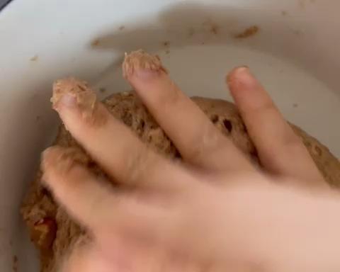 黑全麦面包 第 10 步