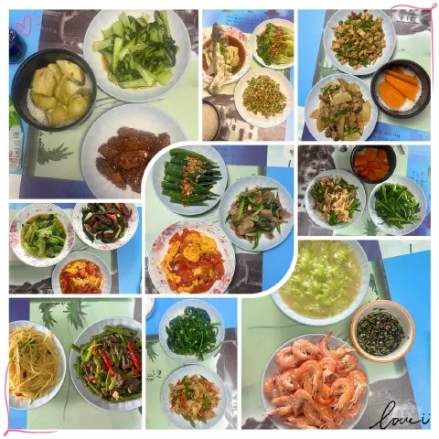 家常每日菜单搭配