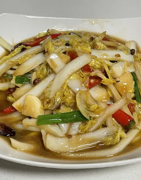 素炒娃娃菜