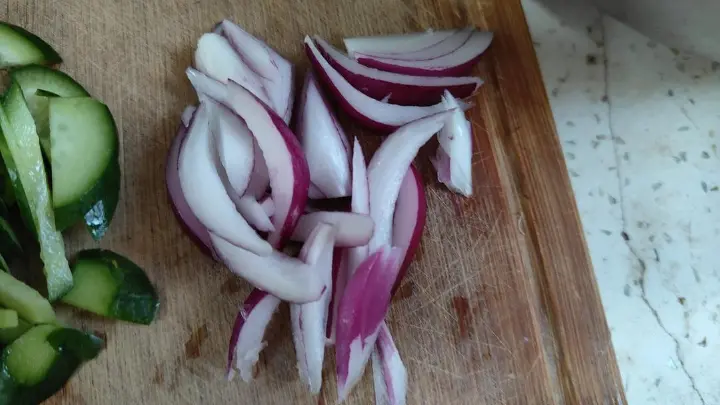 家常时蔬炒肉 第 4 步