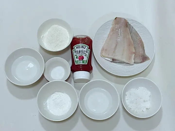 糖醋鱼片 第 1 步