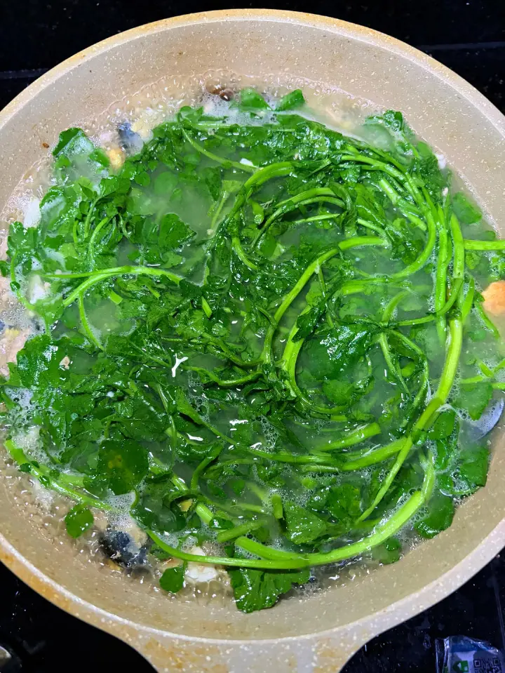 上汤西洋菜 第 9 步