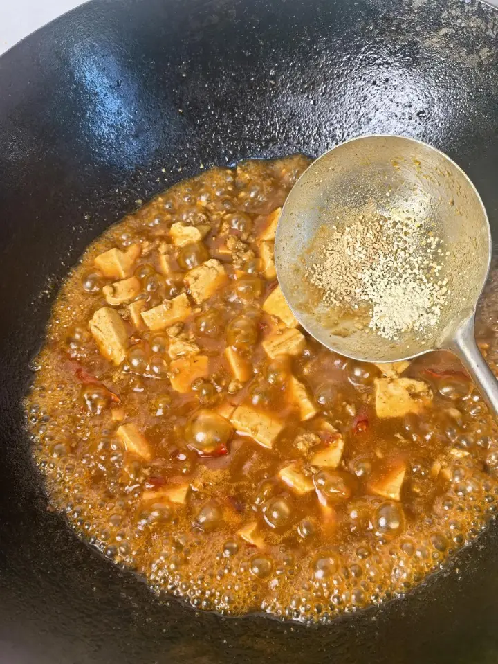 麻婆豆腐 第 10 步