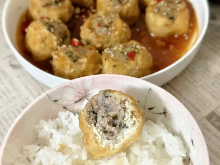 酸甜辣酿豆腐泡 第 12 步