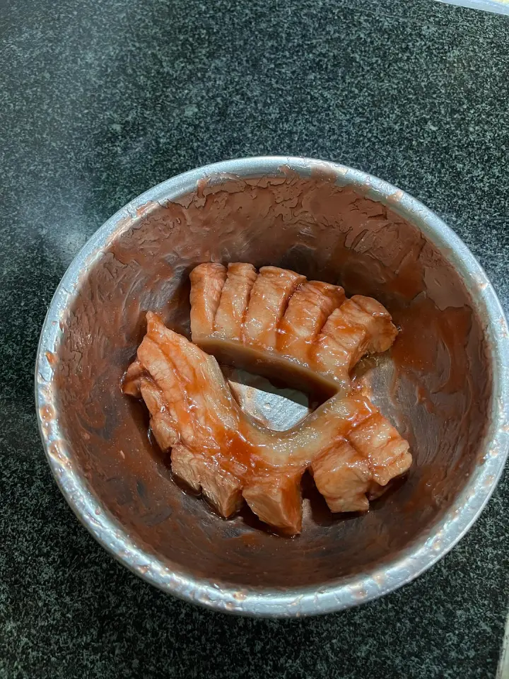 空气炸锅叉烧肉 第 5 步