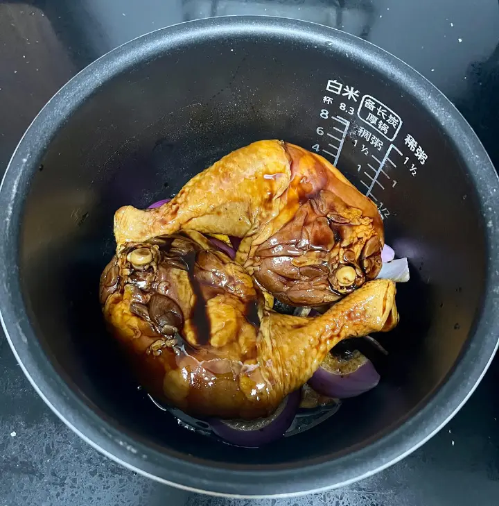 电饭锅酱油鸡腿 第 7 步