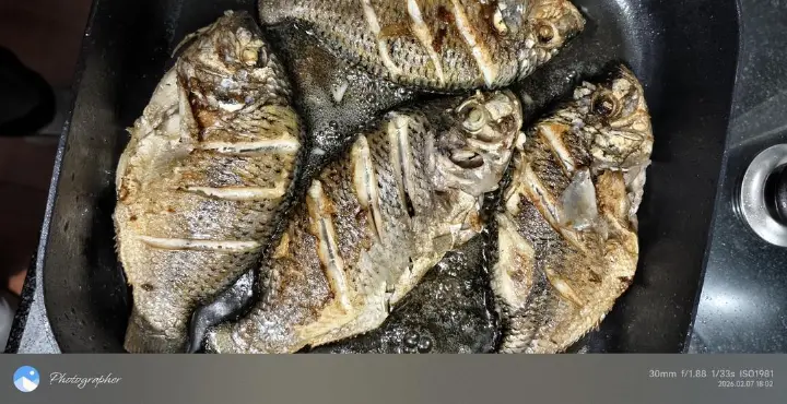 家常红烧罗非鱼 第 4 步