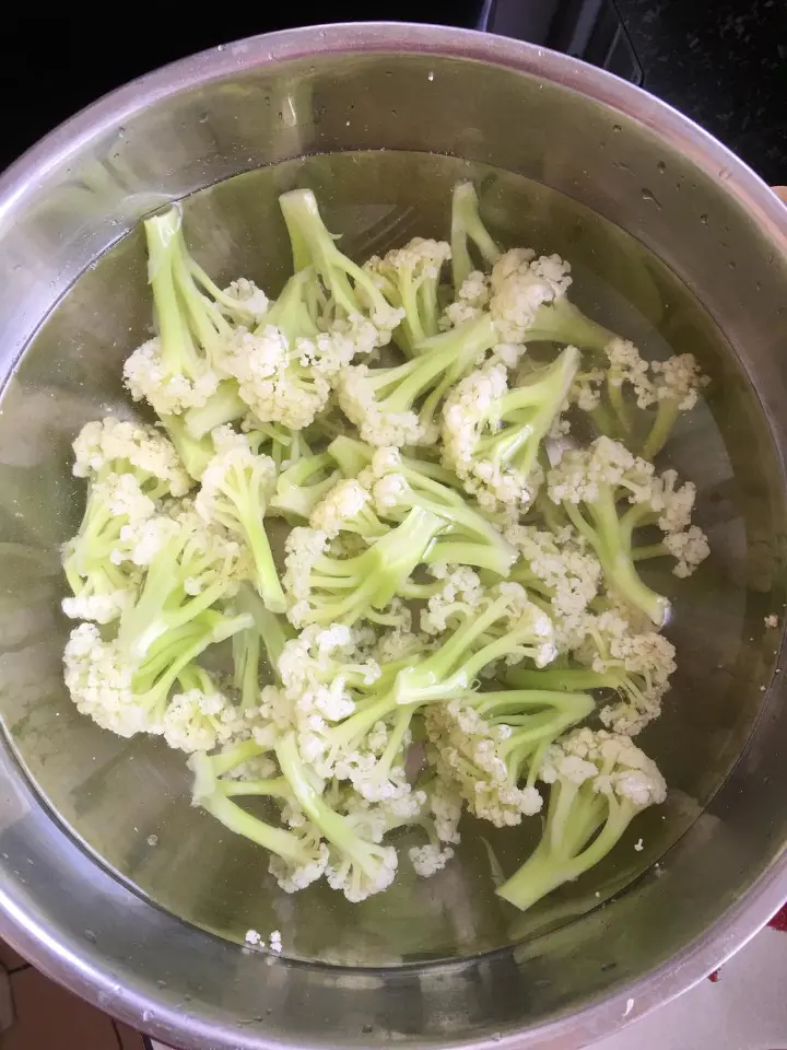 小炒有机花菜 第 5 步