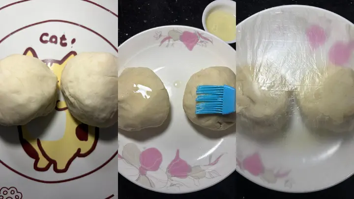 平底锅香蕉饼 第 3 步