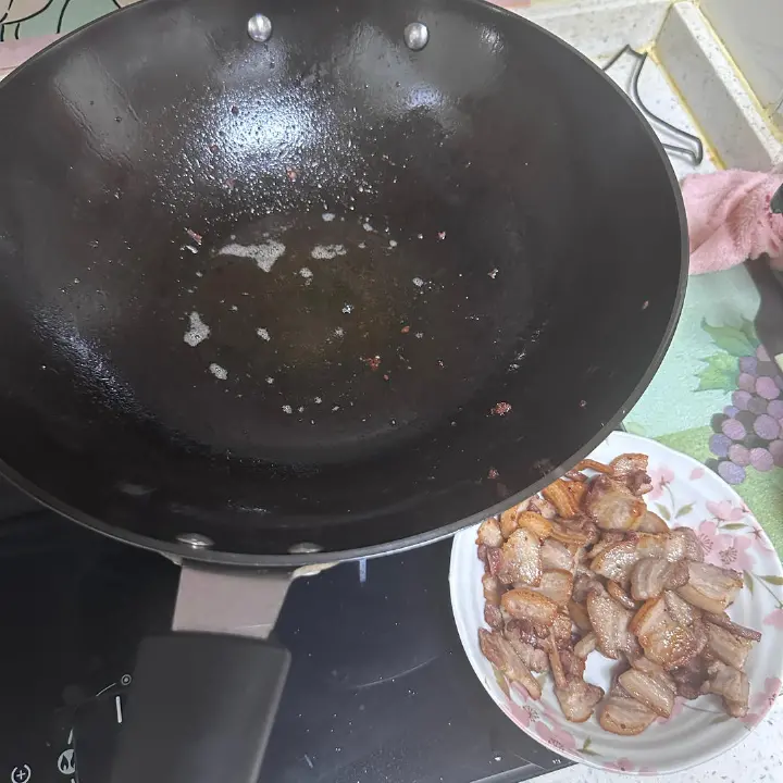 包菜炒肉片 第 9 步
