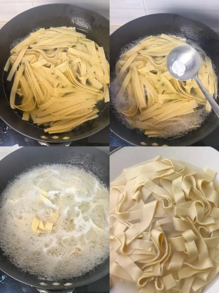茼蒿炖干豆腐 第 2 步