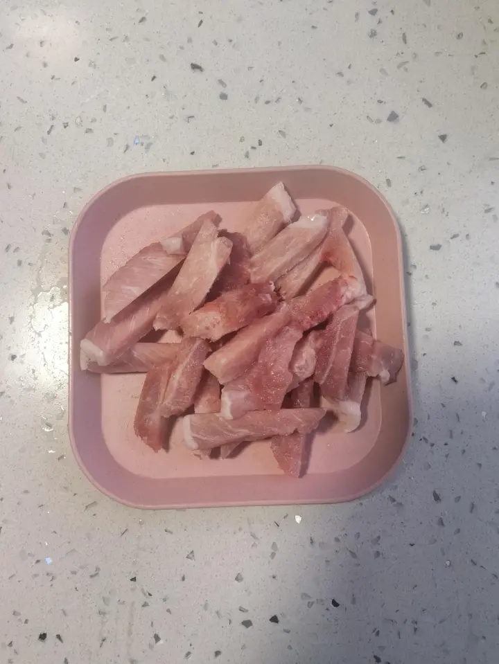 豆角炖粉条 第 3 步