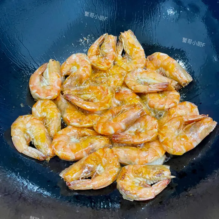 砂锅香辣焗大虾 第 3 步