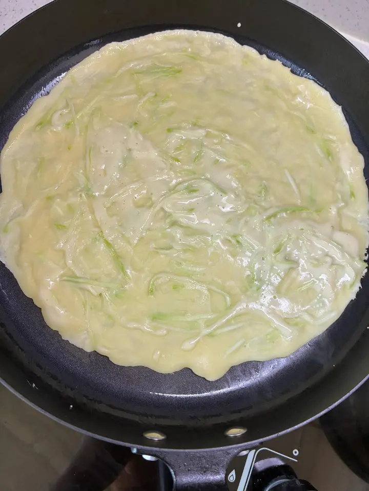 西葫芦鸡蛋小饼 第 6 步