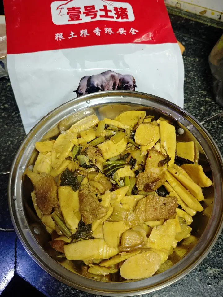 咸菜冬笋烧肉 第 8 步