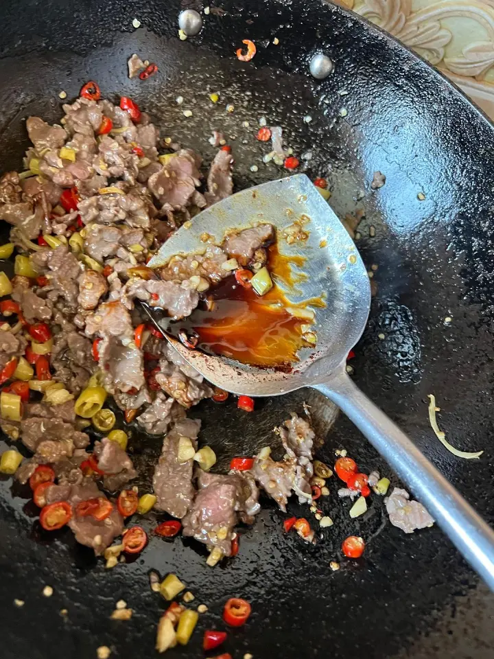 小炒黄牛肉 第 8 步