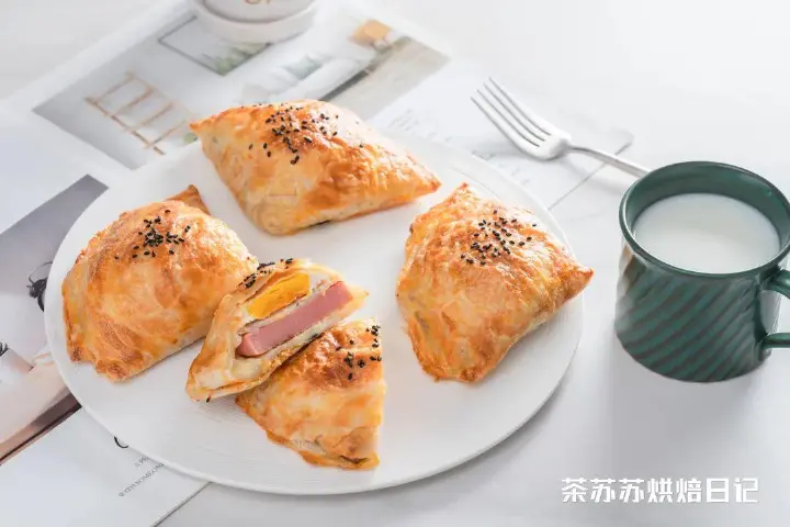 空气炸锅手抓饼三明治 第 9 步