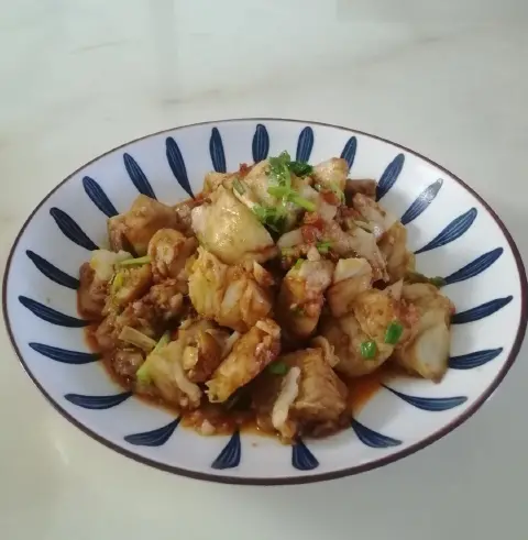 红烧罗非鱼块