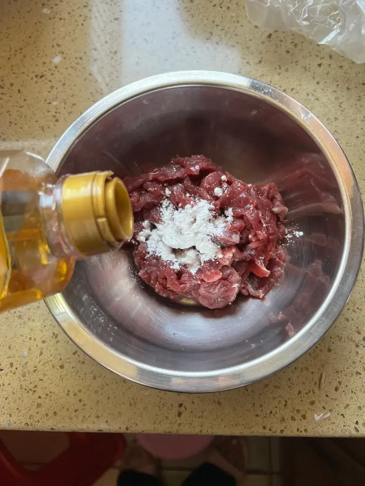 小炒黄牛肉 第 2 步
