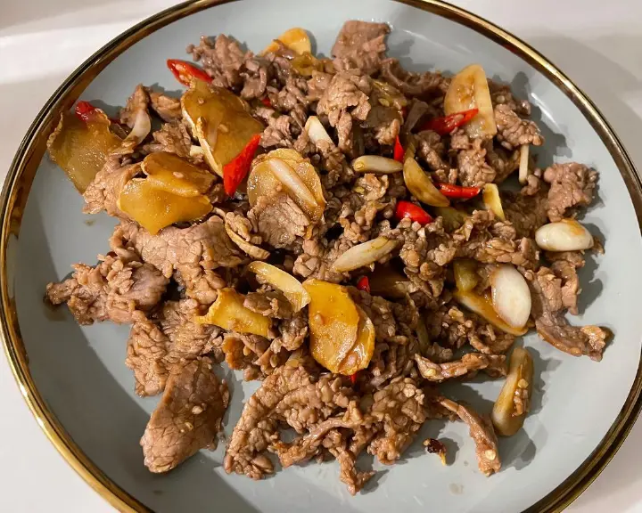 小炒黄牛肉 第 13 步