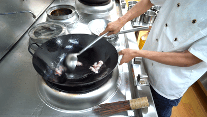 小炒白豆角 第 9 步