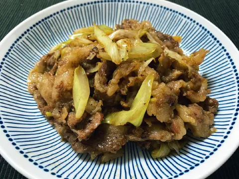 大葱爆牛肉