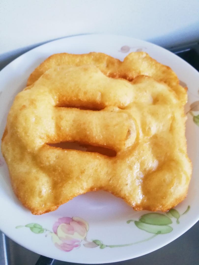 懒人版炸油饼成品图