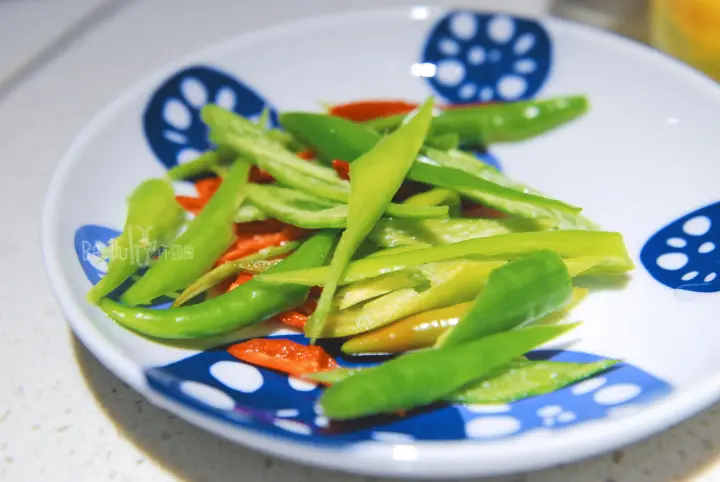 外婆菜炒煎蛋 第 1 步