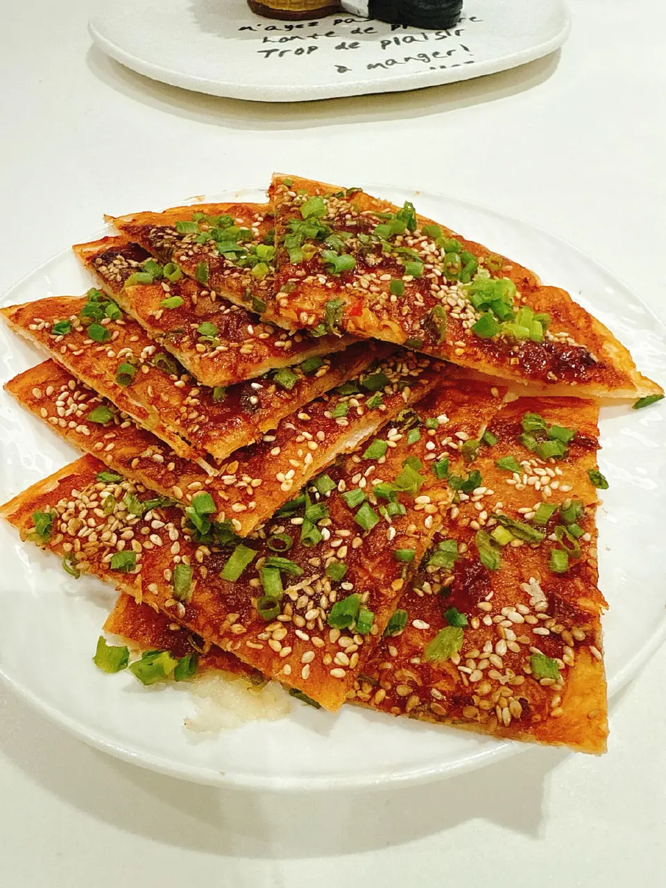 快手酱香饼成品图