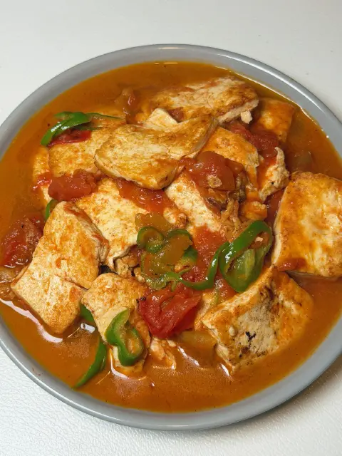 番茄炒豆腐