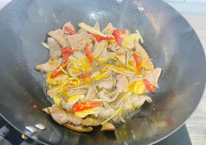 泡椒猪肝 第 3 步