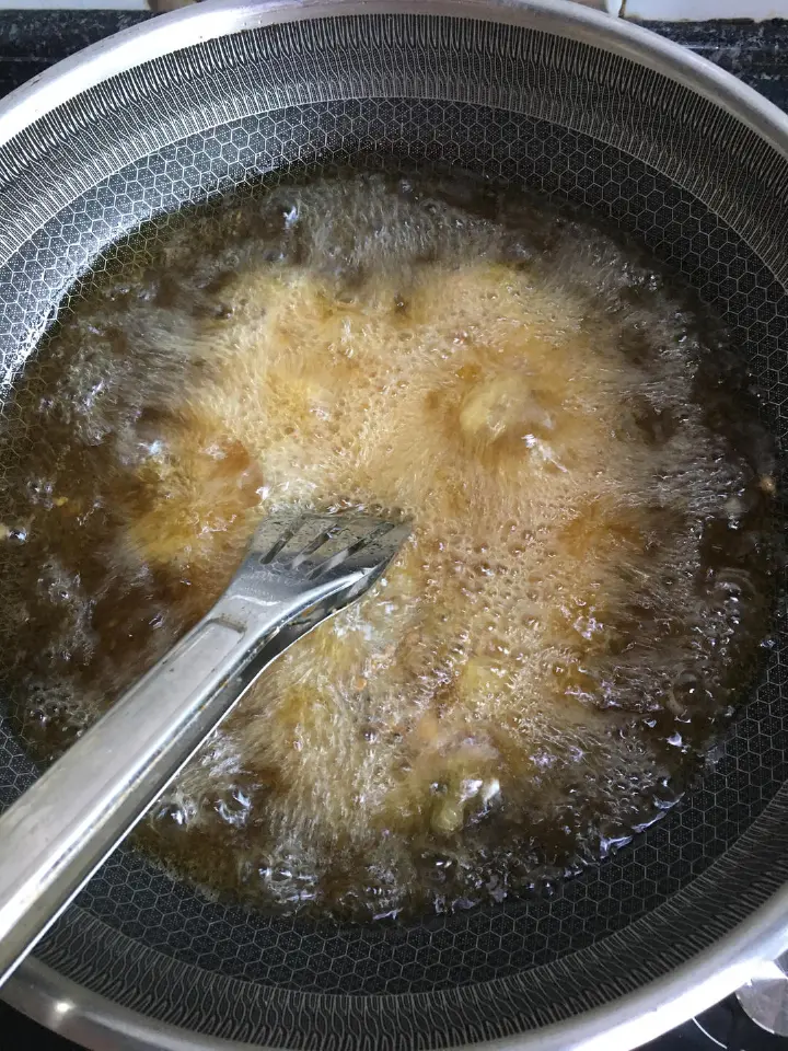 铁板糖醋鸡架 第 8 步