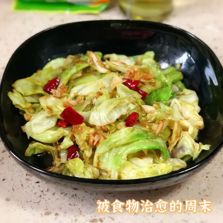 手撕包菜 第 4 步