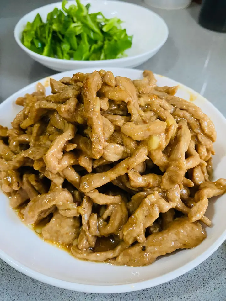 榨菜青椒肉丝 第 4 步