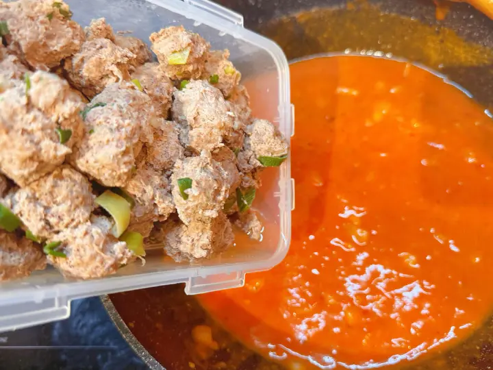 番茄牛肉丸 第 4 步