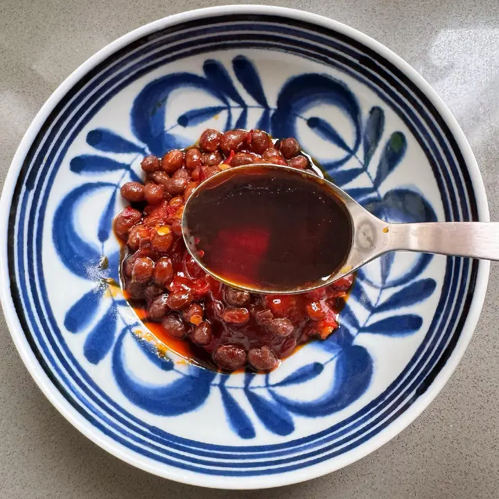 香椿焖豆腐 第 7 步