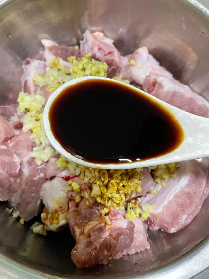 蒜香蒸排骨 第 2 步