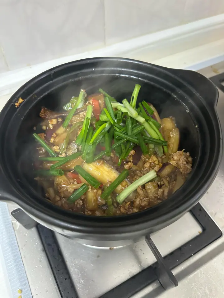咸鱼茄子煲 第 13 步