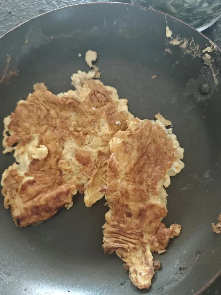 竹荪网煎蛋 第 4 步