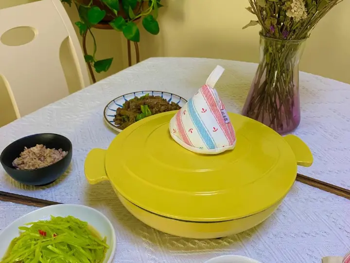 鸡翅海鲜香薯煲 第 13 步