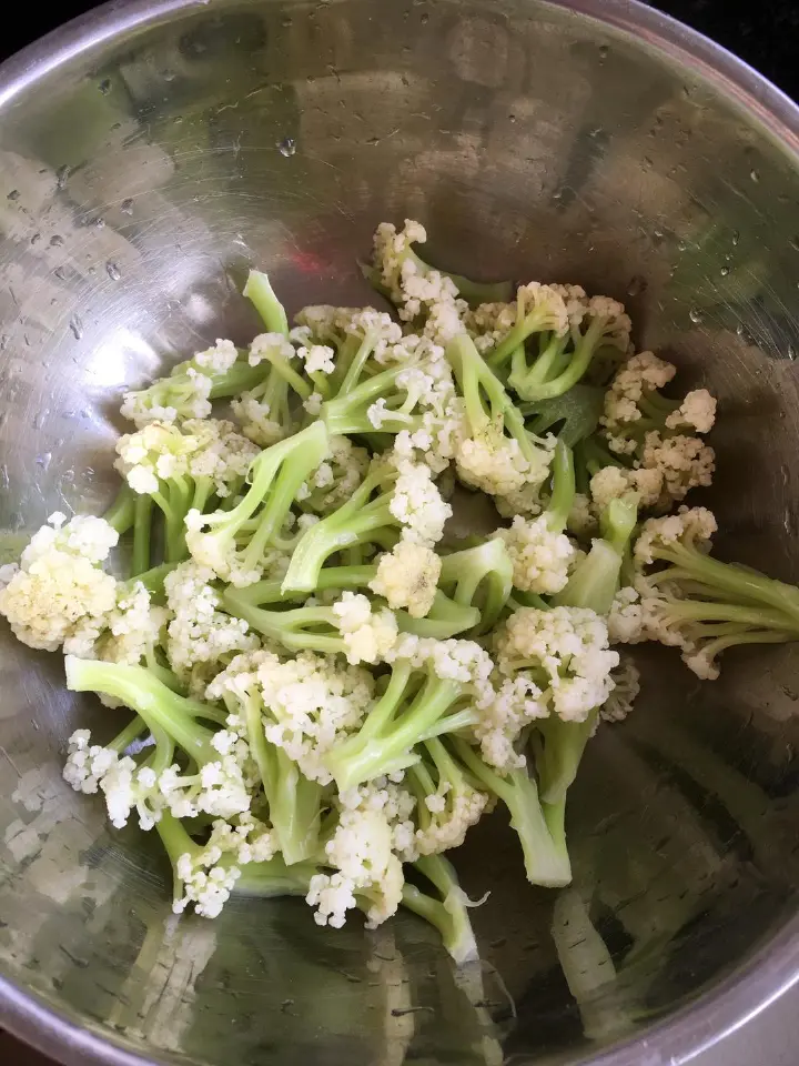 小炒有机花菜 第 6 步