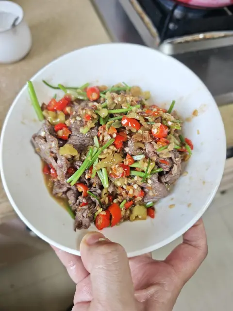 小炒牛肉