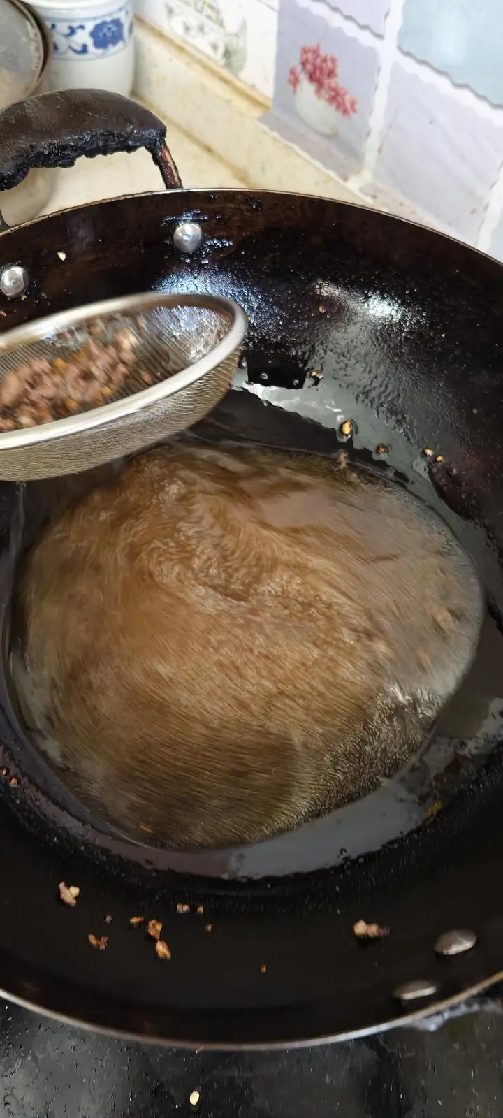 自制牛肉辣椒酱 第 6 步