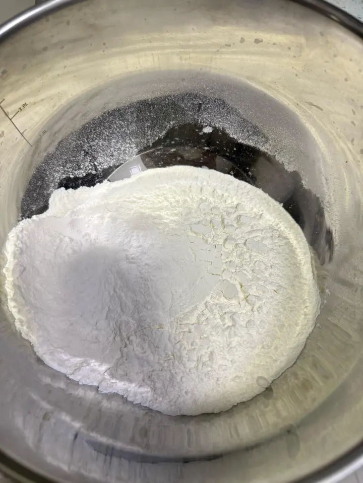 烫面糖饼 第 1 步